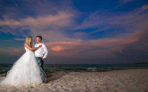 Iona Travis Hotel Riu Cancun Wedding 500x313 - Iona & Travis - Hotel Riu Cancun
