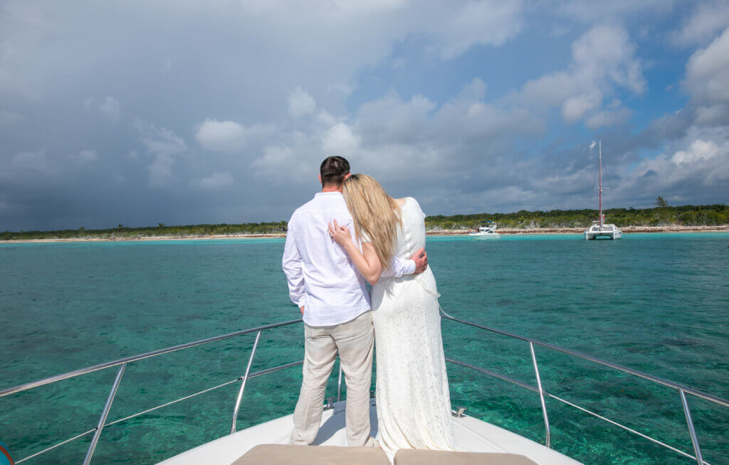 Avery Micah Riviera Maya Boat Elopement 9 1024x654 - Top 5 Locations for Vow Renewals in Riviera Maya, Mexico